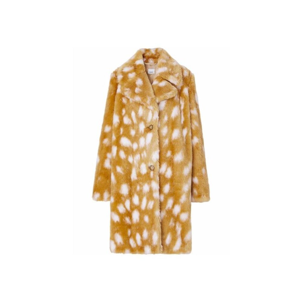Burberry Faux Fur Coat Women